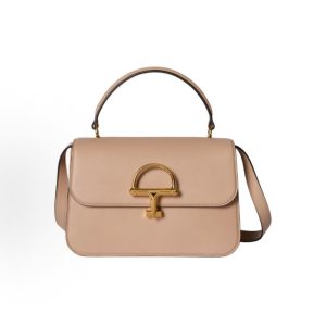 GUCCI Gucci Siena Gold Black Chicken Accessories Tote Bag Medium Women's Pink Beige