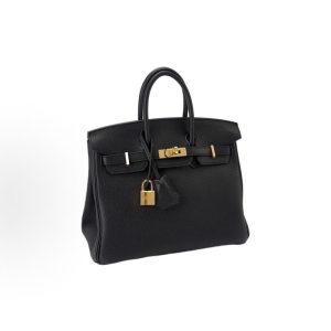 Hermès Birkin 25 - Gold Hardware - Women's - 89 Noir (Black)