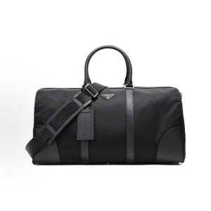 PRADA Shoulder Crossbody Travel Bag Men's Black