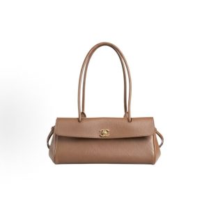 CHANEL 26S Gold Label Double C Logo Shoulder Bag