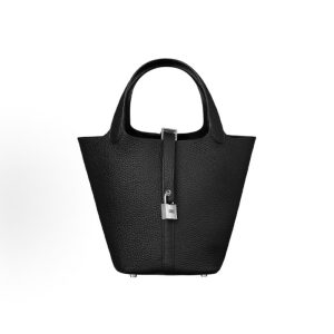 Hermès Picotin Lock 18 - Silver Hardware - Women's - 89 Noir (Black)