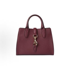 GUCCI Gucci Jackie Detachable Adjustable Shoulder Strap Hook and Closure Gucci Rosso Encora Crossbody Tote Bag Small Women's Red