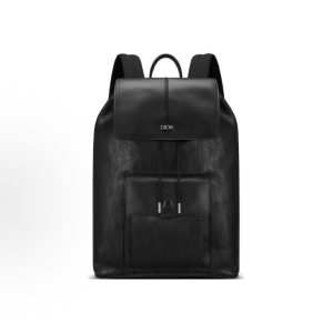 DIOR D-Motion Oblique Galaxy School Bag Backpack Backpack Men's Black