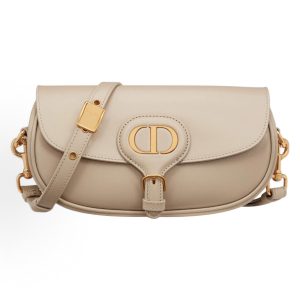 DIOR Bobby Detachable Adjustable Shoulder Strap Magnetic Buckle CD Buckle Tote Bag Shoulder Bag Crossbody Bag Regular Women's Natural Color