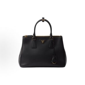 PRADA Galleria One Shoulder Crossbody Tote Large Women's Black