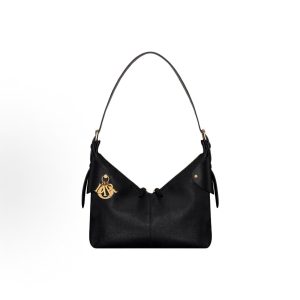 DIOR Voyage 26S Cantenge Strap Bag Small Women's Black