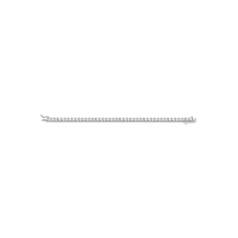 Lab Grown White Sapphire Tennis Bracelet - 图片 16