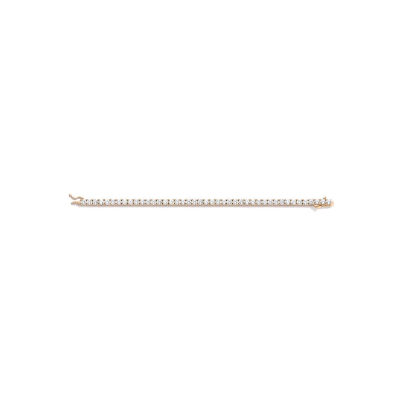 Lab Grown White Sapphire Tennis Bracelet - 图片 17
