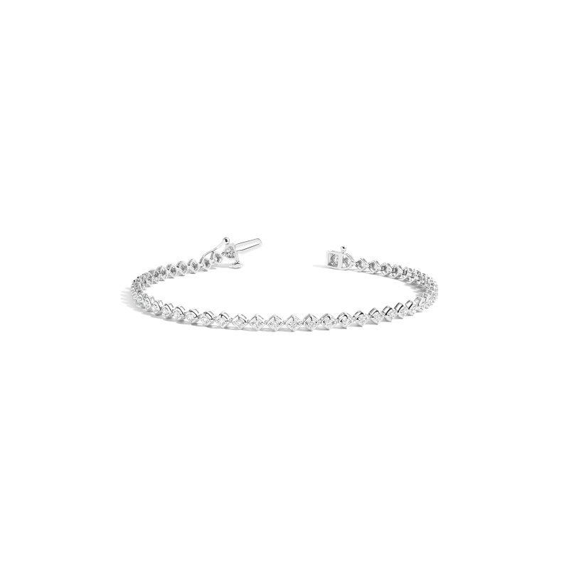Petite Lab Grown Diamond Tennis Bracelet