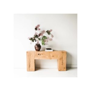 Hewn Beam Reclaimed Wood Console