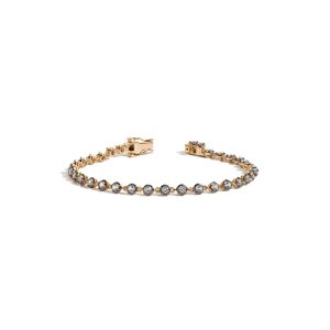 Black Rhodium Georgian Tennis Bracelet