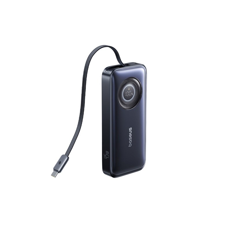 Baseus EnerCore CR11 Power Bank with Retractable Cable 10000mAh 45W - 图片 3