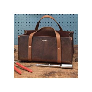 Portable Leather Tool Bag