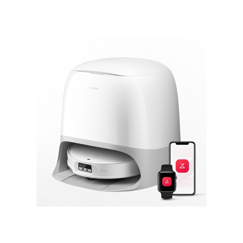 Roborock Qrevo CurvX Robot Vacuum with Multifunctional Dock 3.0 Thermo+