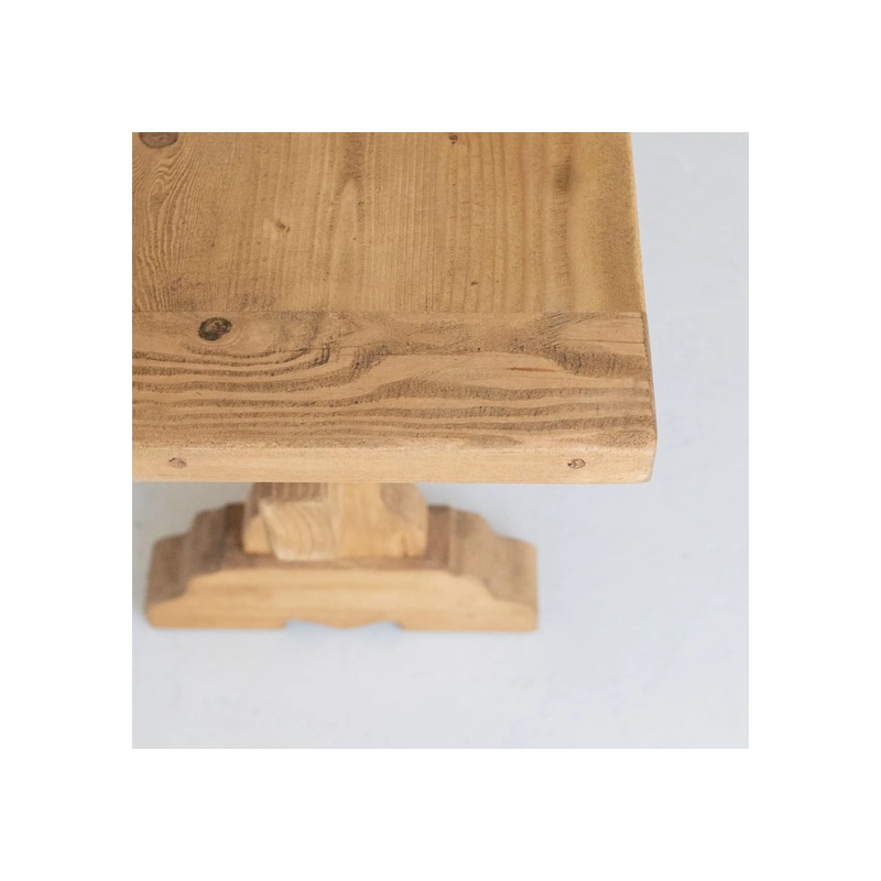 Reclaimed Wood Monastery Console - 图片 4