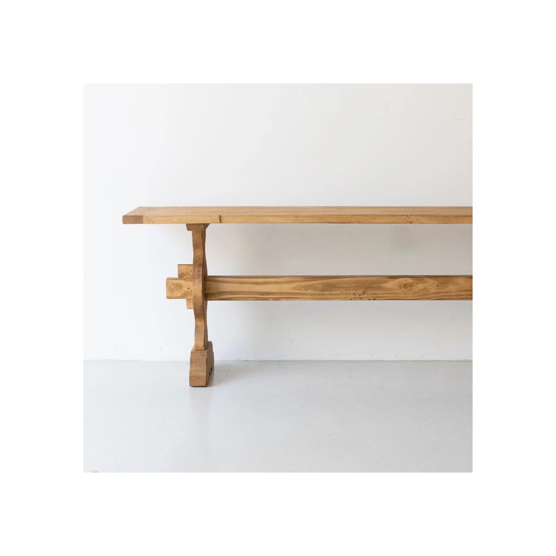 Reclaimed Wood Monastery Console - 图片 5