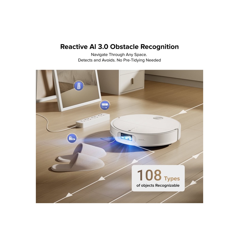 Roborock Qrevo CurvX Robot Vacuum with Multifunctional Dock 3.0 Thermo+ - 图片 7