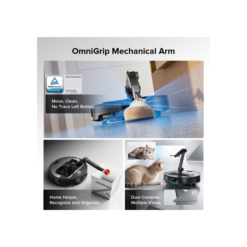 Roborock Saros Z70 Robot Vacuum with OmniGrip™ Mechanical Arm - 图片 14
