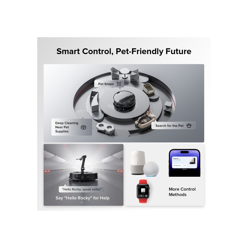 Roborock Saros Z70 Robot Vacuum with OmniGrip™ Mechanical Arm - 图片 19