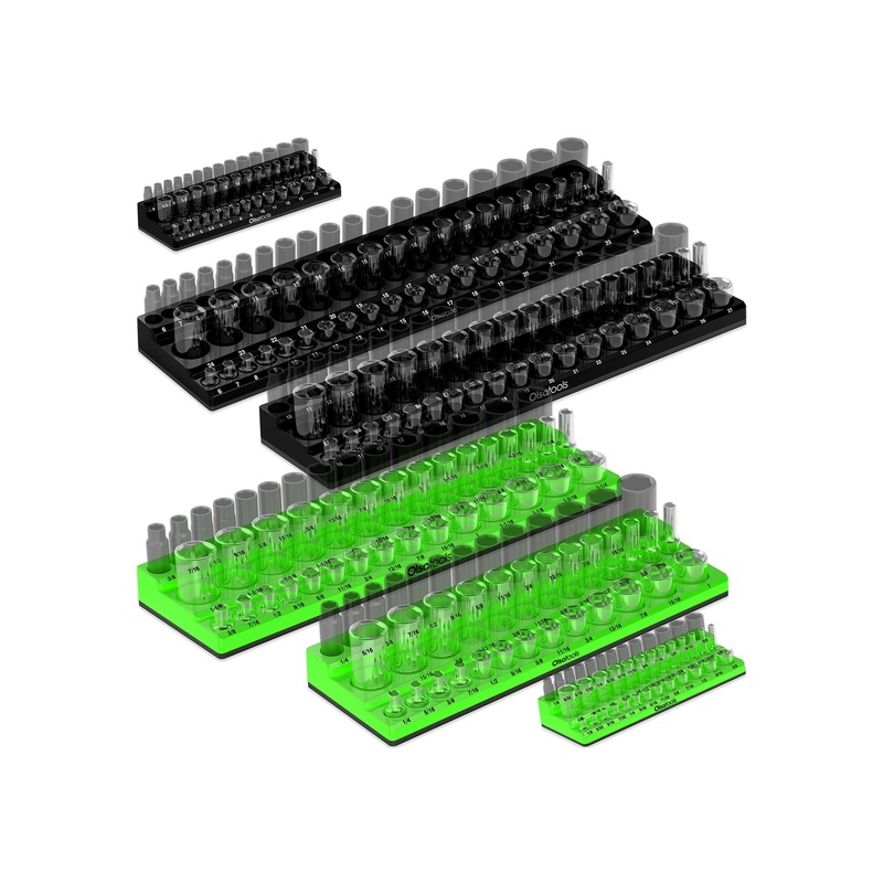 3-Row Magnetic Socket Holders - 图片 5