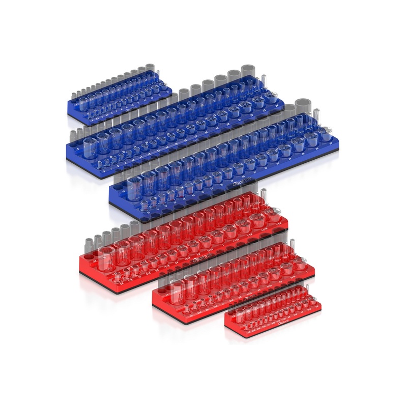 3-Row Magnetic Socket Holders - 图片 8
