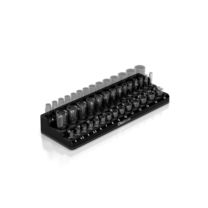 3-Row Magnetic Socket Holders - 图片 9