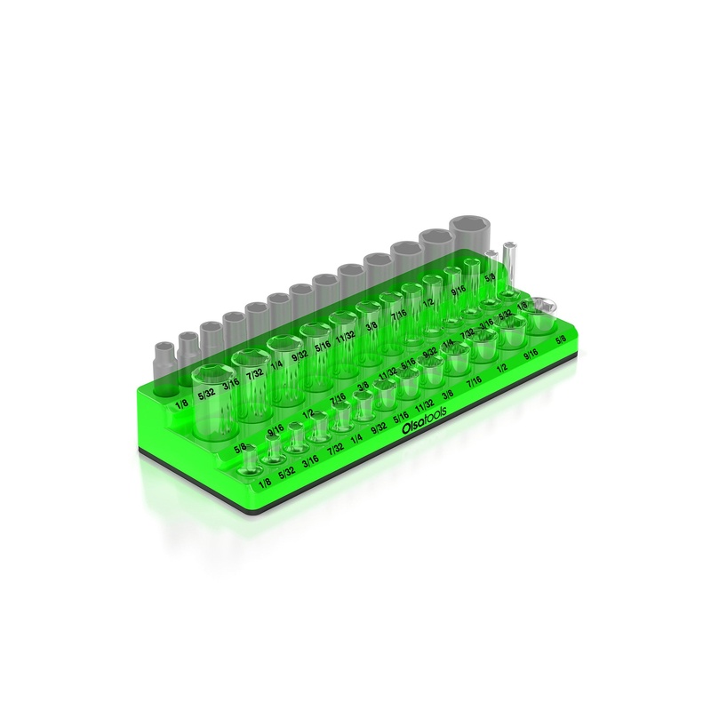 3-Row Magnetic Socket Holders - 图片 11
