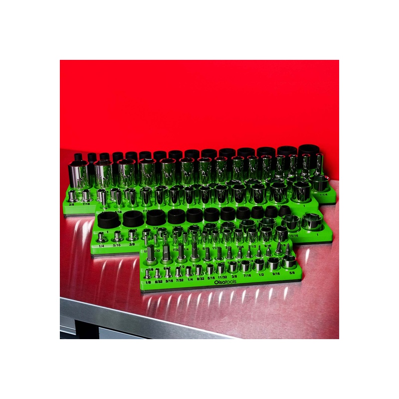 3-Row Magnetic Socket Holders - 图片 108
