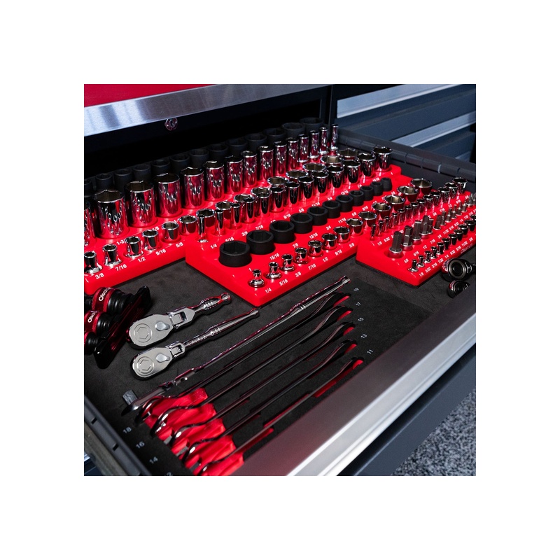 3-Row Magnetic Socket Holders - 图片 109