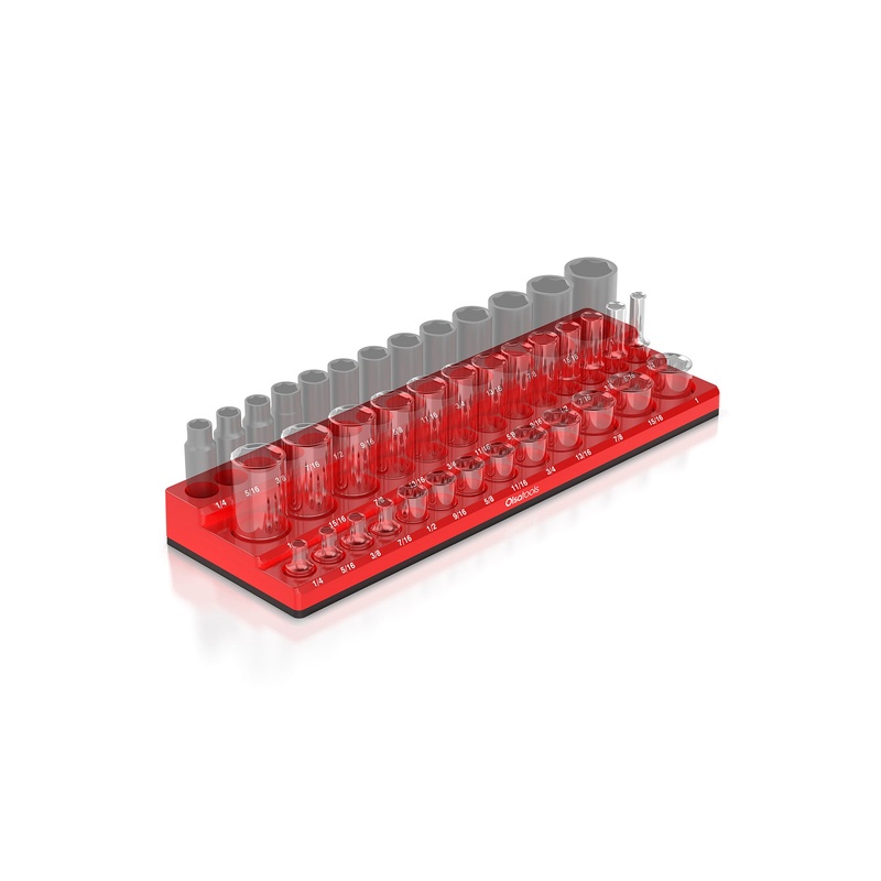 3-Row Magnetic Socket Holders - 图片 17