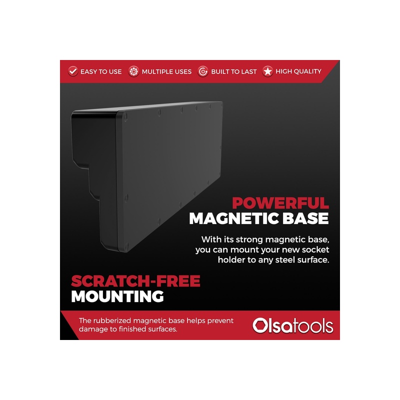 3-Row Magnetic Socket Holders - 图片 33