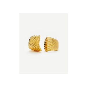 Ripple Oversized Stud Earrings