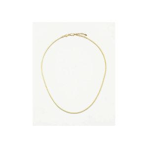 Lucy Williams Short Square Snake Chain Necklace