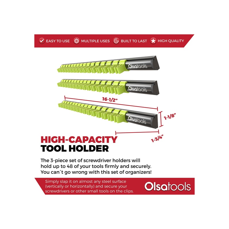 Magnetic Screwdriver Organizer - 图片 17