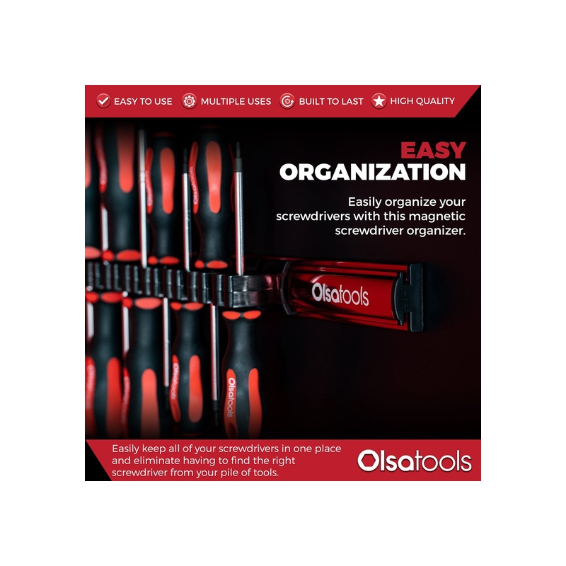 Magnetic Screwdriver Organizer - 图片 22