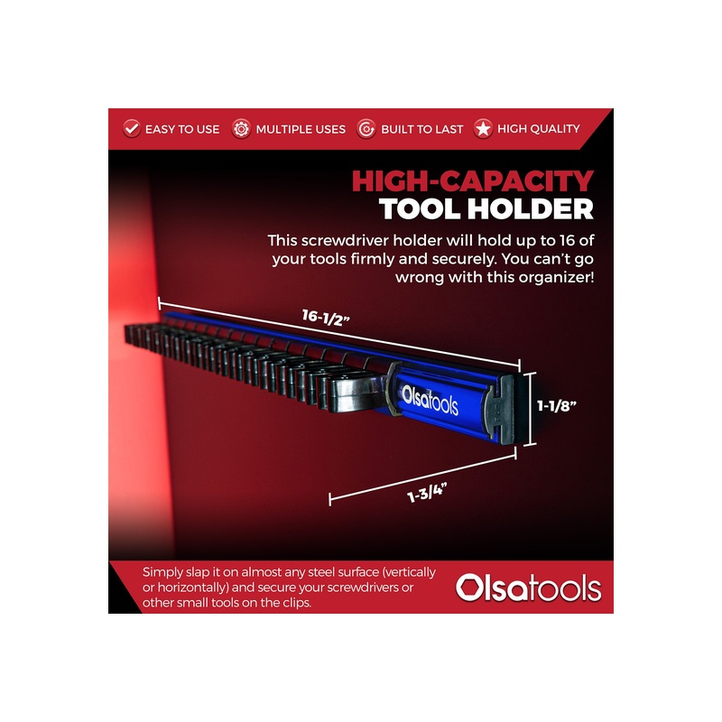 Magnetic Screwdriver Organizer - 图片 29