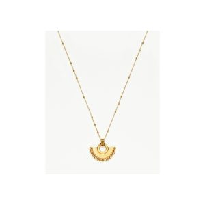 Zenyu Fan Necklace | 18ct Gold Plated