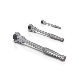 90-Tooth Round Swivel Head Ratchet