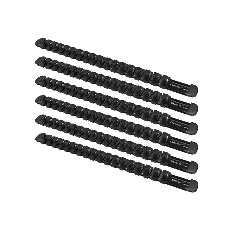 Aluminum Socket Organizer Rails with Locking End Caps - 图片 29