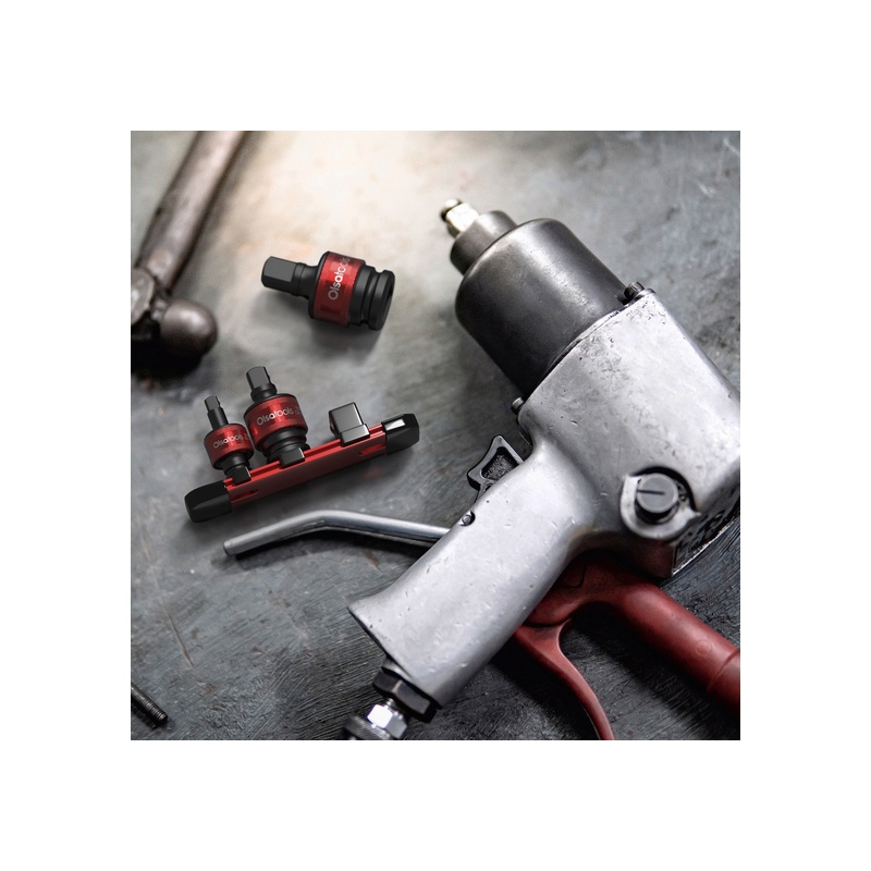 Universal Joint Set Socket Adapters 1/2", 3/8", and 1/4" Drive - 图片 26