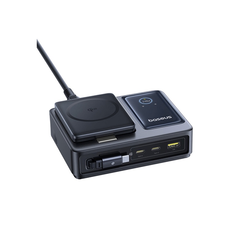 Baseus Nomos 5-in-1 Desktop Charger Qi2 140W - 图片 5