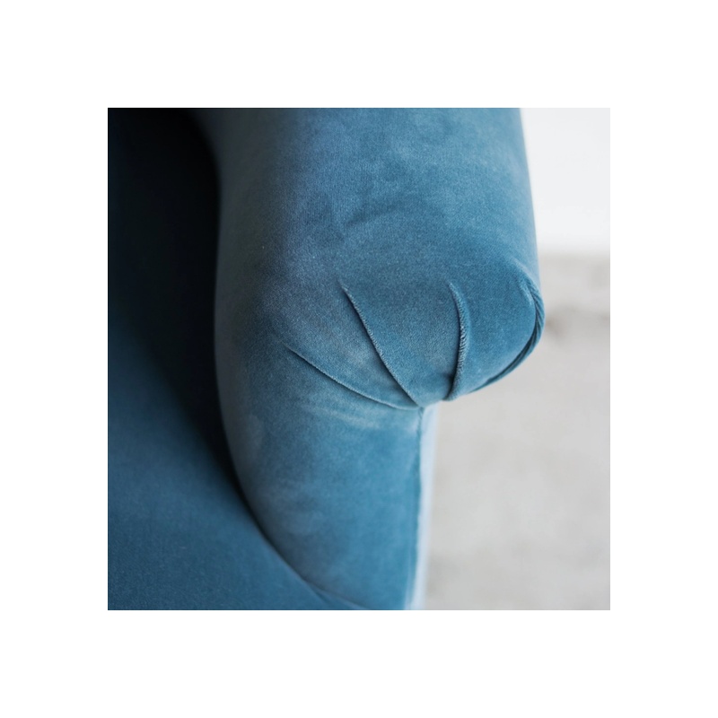 Bellecour Arm Chair | Emile Velvet Sea Blue - 图片 4