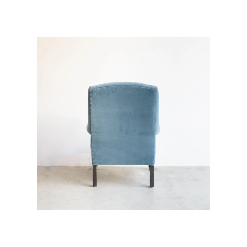 Bellecour Arm Chair | Emile Velvet Sea Blue - 图片 5