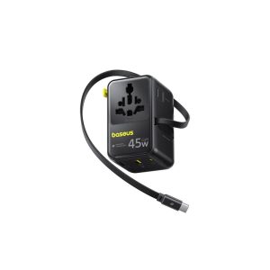 Baseus PicoGo AG11 Universal Travel Adapter 2AC+2U+2C 45W