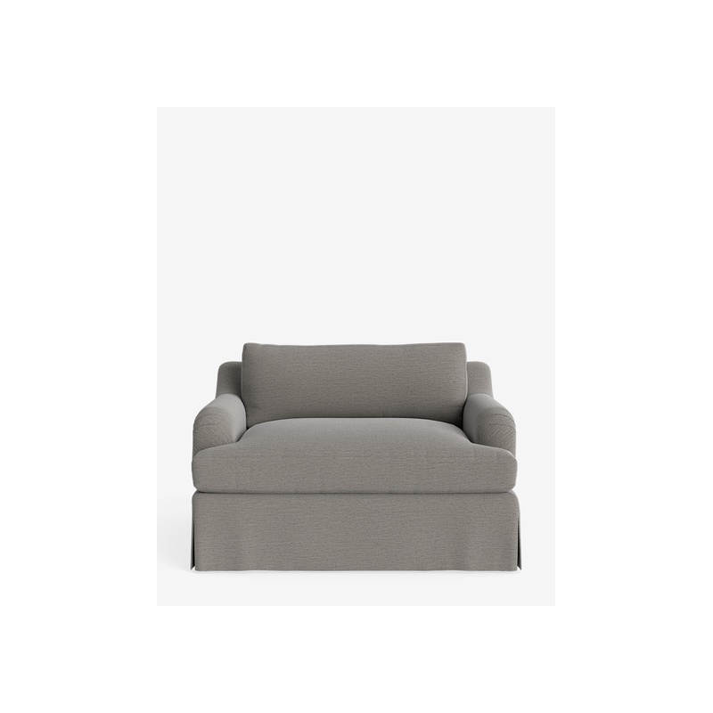 Lucille Skirted English Roll Arm Chair and a Half - 图片 9