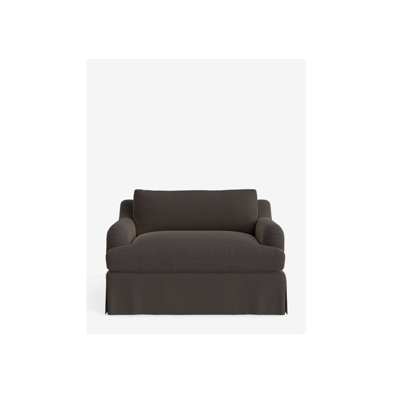 Lucille Skirted English Roll Arm Chair and a Half - 图片 23