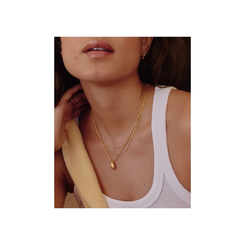 The Everyday Layering Necklace Set | 18ct Gold Vermeil - 图片 2