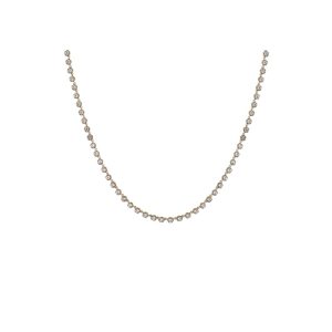 Black Rhodium Georgian Tennis Necklace