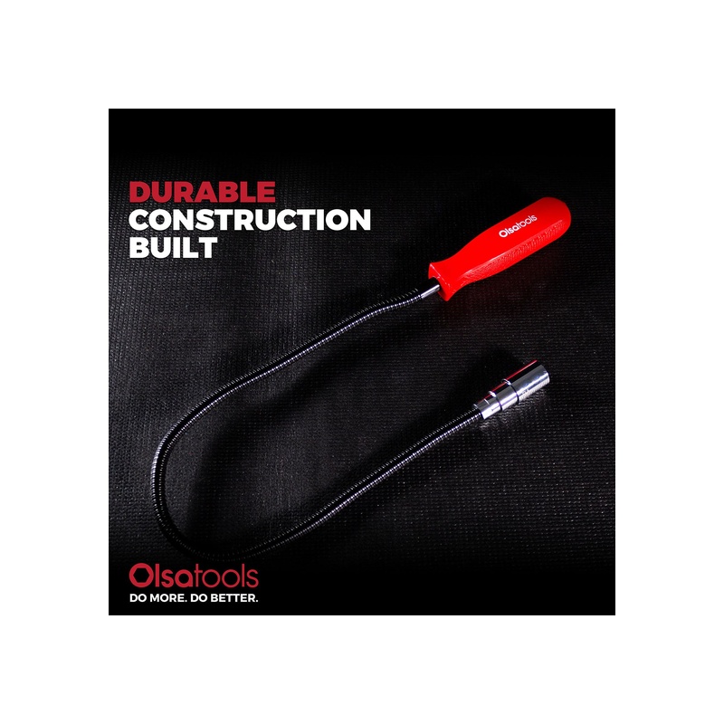 Flexible Magnetic Pick-Up Tool with LED Lights - 图片 4