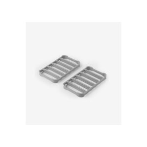 Silicone Roasting Racks - 2 Pack - Gray